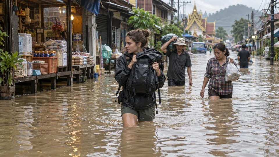 Living in Thailand with Flood Risk: Alerts, Housing, and Travel